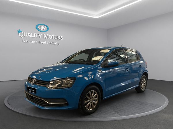 Volkswagen Polo Hatchback, Petrol, 2014, Blue