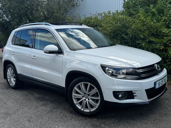 Volkswagen Tiguan SUV, Diesel, 2015, White