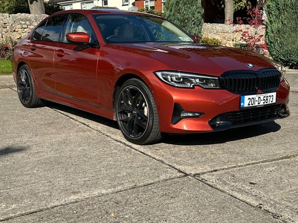 BMW 3-Series Saloon, Petrol Plug-in Hybrid, 2020, Orange