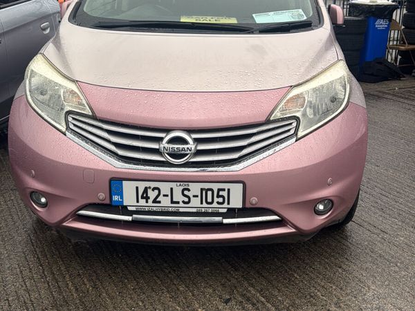 Nissan Note MPV, Petrol, 2014, Pink