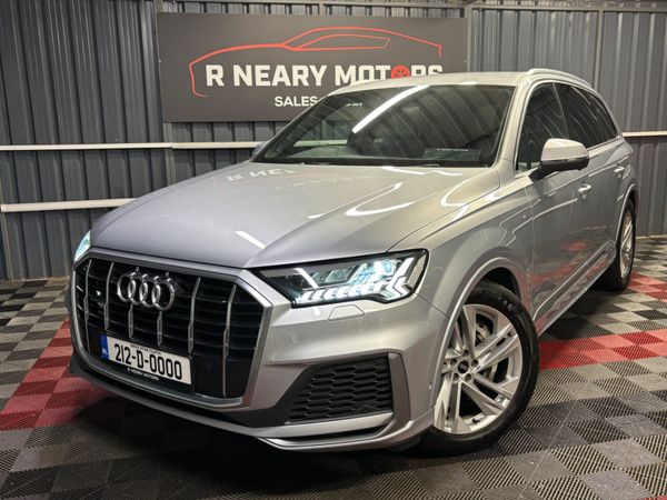 Audi Q7 SUV, Petrol Hybrid, 2021, Silver