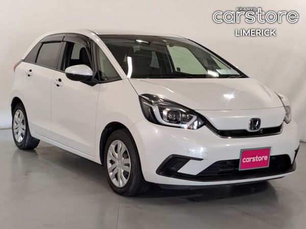 Honda Fit Hatchback, Petrol Hybrid, 2020, White