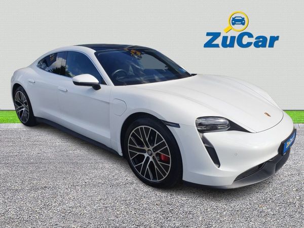 Porsche Taycan Hatchback, Electric, 2021, White