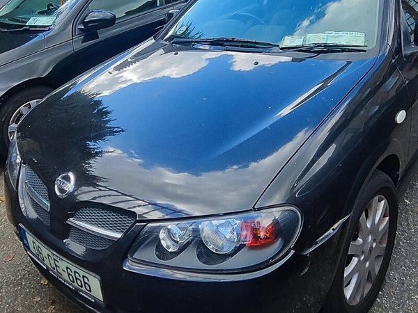 Nissan Almera Hatchback, Petrol, 2006, Black