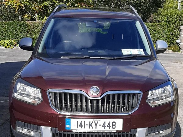 Skoda Yeti SUV, Diesel, 2014, Red