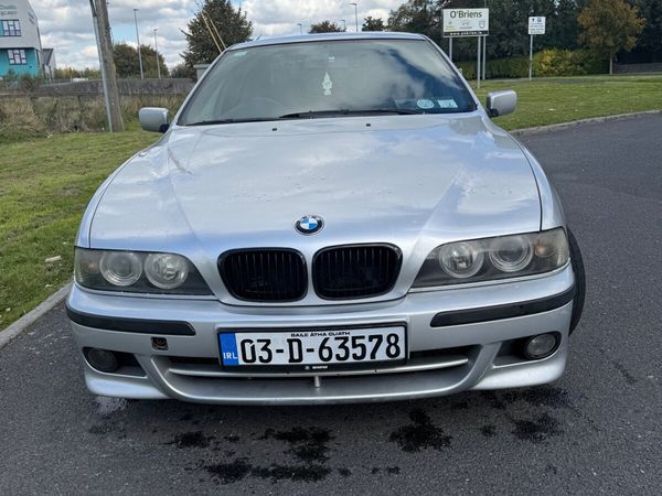 BMW 5-Series Saloon, Petrol, 2003, Silver