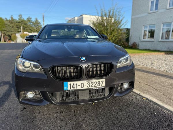 BMW 5-Series Saloon, Diesel, 2014, Grey