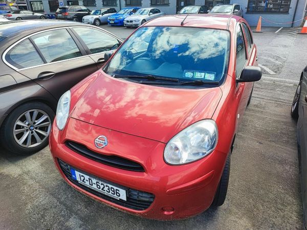 Nissan Micra Hatchback, Petrol, 2012, Red