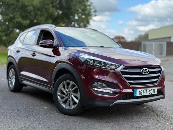 Hyundai Tucson SUV, Diesel, 2016, Red