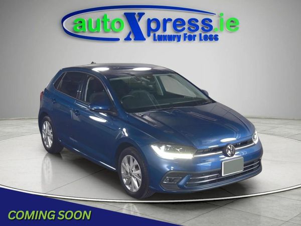 Volkswagen Polo Hatchback, Petrol, 2023, Blue