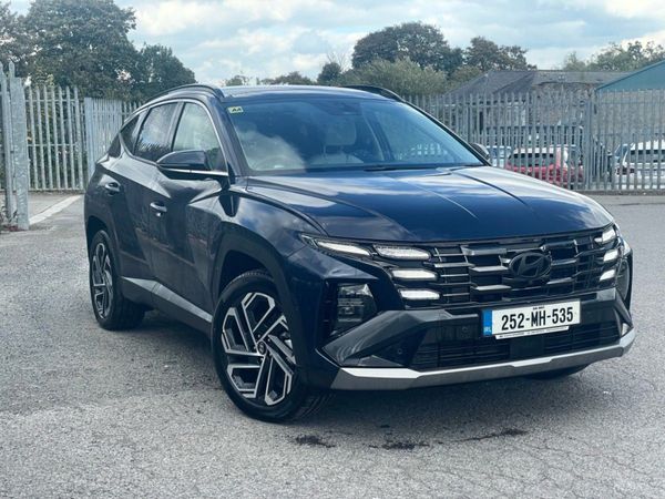 Hyundai Tucson SUV, Petrol Plug-in Hybrid, 2025, Blue