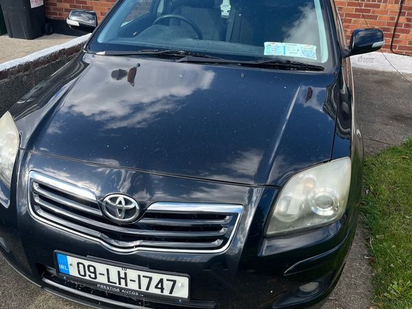Toyota Avensis Saloon, Petrol, 2009, Black