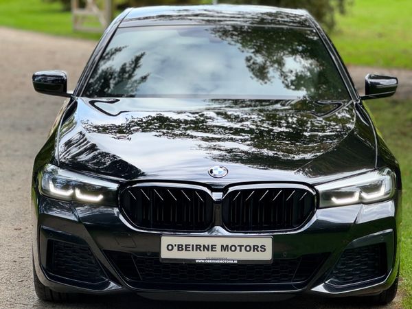 BMW 5-Series Saloon, Diesel, 2021, Black