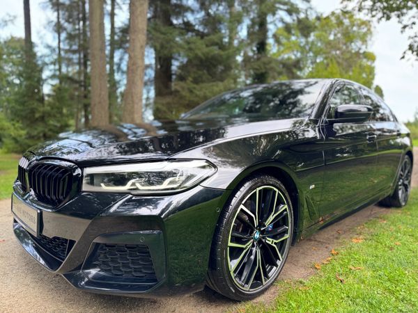 BMW 5-Series Saloon, Diesel, 2021, Black