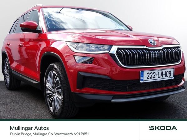 Skoda Kodiaq SUV, Diesel, 2022, Red