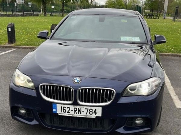 BMW 5-Series Saloon, Diesel, 2016, Blue
