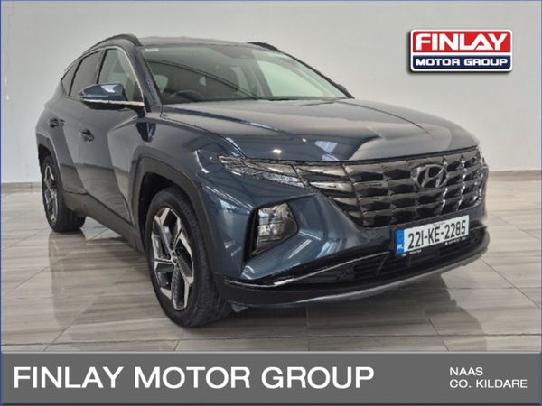 Hyundai Tucson SUV, Petrol Hybrid, 2021, Blue