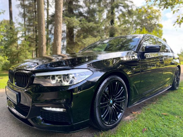 BMW 5-Series Saloon, Diesel, 2018, Black