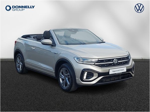 Volkswagen T-Roc Convertible, Petrol, 2022, Silver