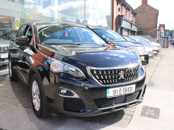 Peugeot 3008 Hatchback, Petrol, 2018, Black