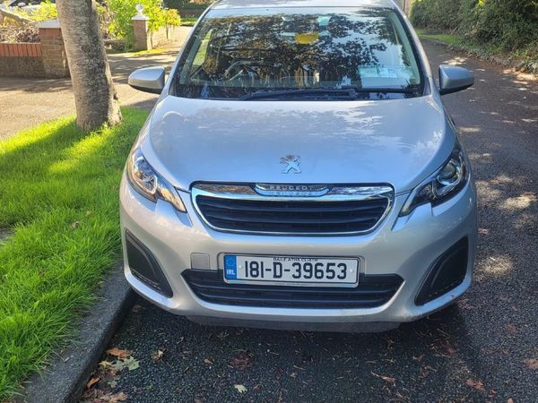 Peugeot 108 Hatchback, Petrol, 2018, Grey