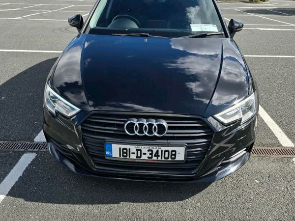 Audi A3 Hatchback, Petrol, 2018, Black