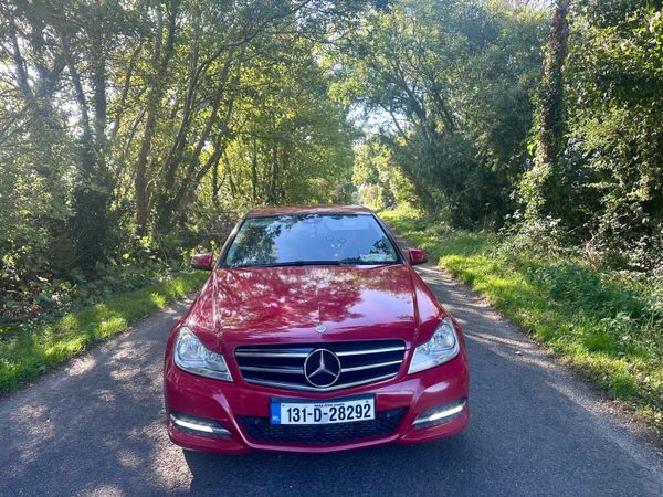 Mercedes-Benz C-Class Saloon, Diesel, 2013, Red