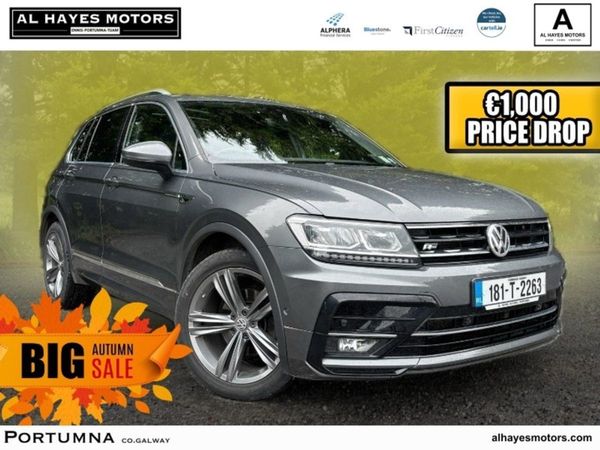 Volkswagen Tiguan SUV, Diesel, 2018, Grey