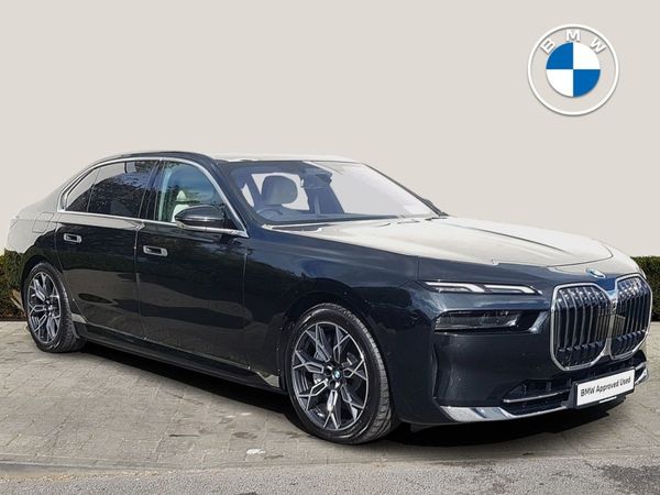BMW 7-Series Saloon, Petrol Plug-in Hybrid, 2024, Black