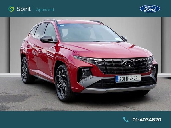 Hyundai Tucson SUV, Petrol Plug-in Hybrid, 2023, Red