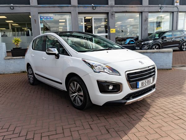 Peugeot 3008 SUV, Petrol, 2016, White