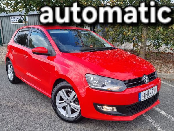 Volkswagen Polo Hatchback, Petrol, 2014, Red