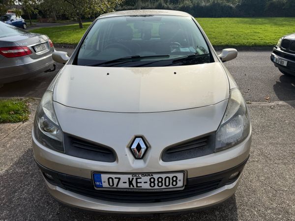Renault Clio Hatchback, Petrol, 2007, Yellow
