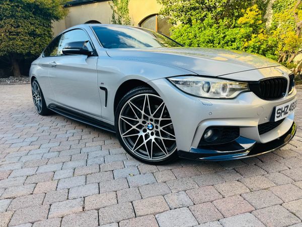 BMW 4-Series Coupe, Diesel, 2014, Silver