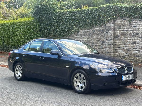 BMW 5-Series Saloon, Petrol, 2004, Blue