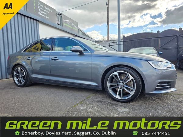 Audi A4 Saloon, Diesel, 2018, Grey