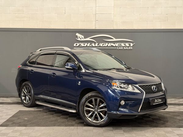 Lexus RX SUV, Petrol Hybrid, 2015, Blue