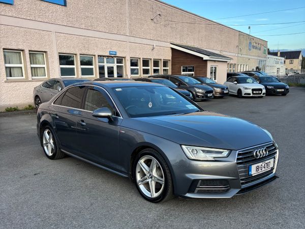 Audi A4 Saloon, Diesel, 2018, Grey