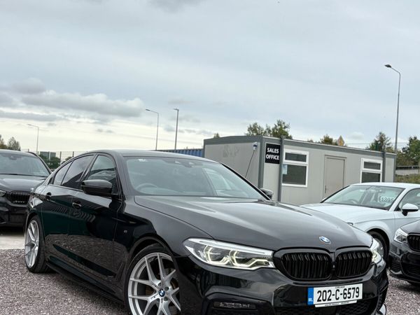 BMW 5-Series Saloon, Diesel, 2020, Black