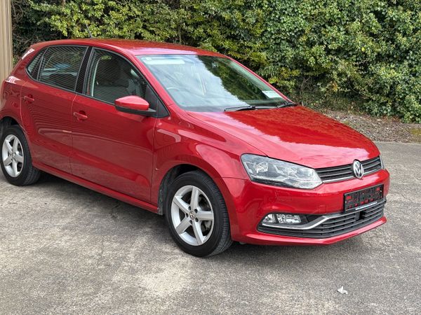 Volkswagen Polo Hatchback, Petrol, 2016, Red