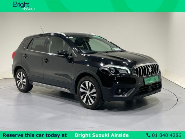 Suzuki SX4 S-Cross SUV, Petrol Hybrid, 2021, Black