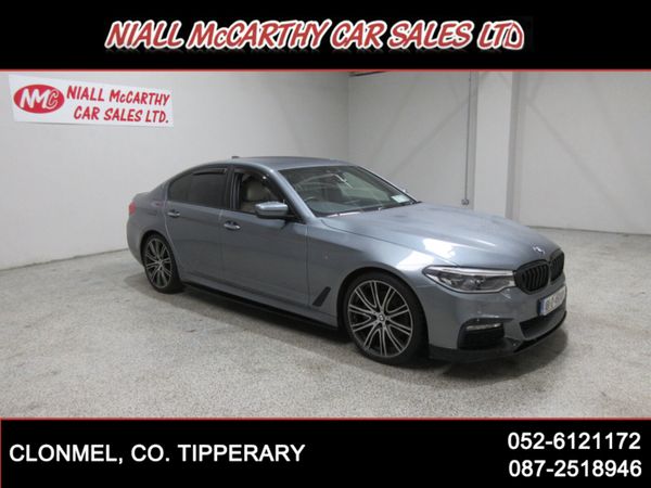 BMW 5-Series Saloon, Diesel, 2018, Blue