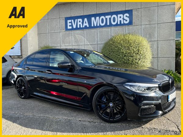 BMW 5-Series Saloon, Diesel, 2017, Black