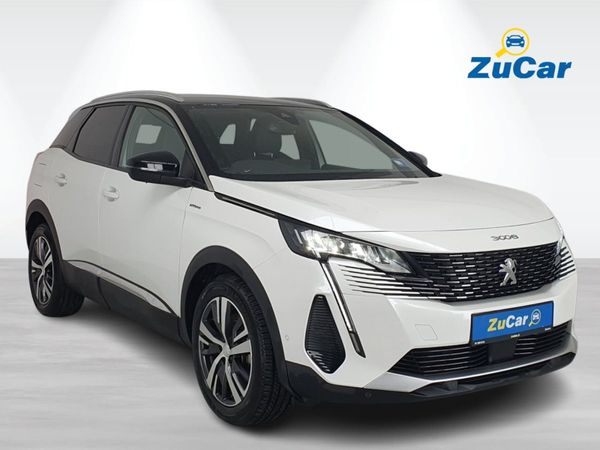 Peugeot 3008 SUV, Petrol Hybrid, 2023, White