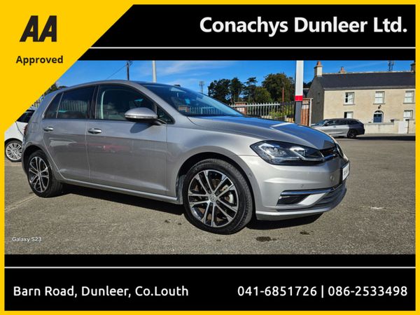 Volkswagen Golf Hatchback, Diesel, 2020, Silver