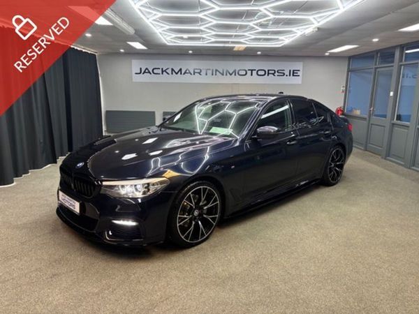 BMW 5-Series Saloon, Diesel, 2017, Black