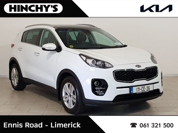 Kia Sportage SUV, Diesel, 2017, White