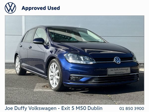 Volkswagen Golf Estate, Petrol, 2020, Blue