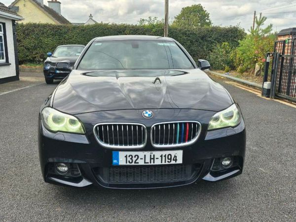 BMW 5-Series Saloon, Diesel, 2013, Black