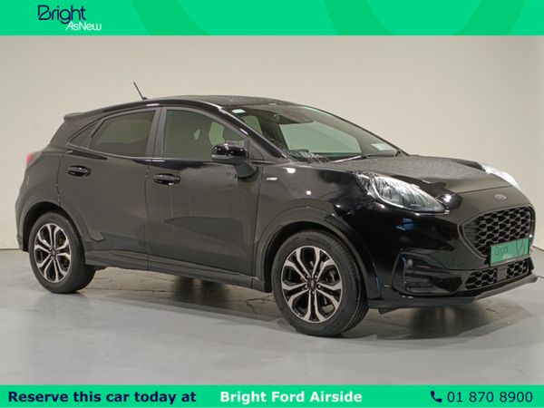 Ford Puma MPV, Petrol Hybrid, 2022, Black